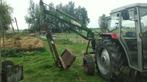 Graafarm / achterlader voor tractor – compleet met 2 bakken, Ophalen, Grondbewerking