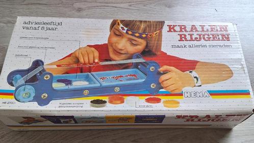 Kralen rijger van plastic in originele doos Hema, kralen,, Hobby en Vrije tijd, Kralen en Sieraden maken, Gebruikt, Overige typen
