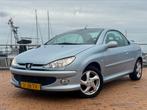 Peugeot 206 2.0 16V CC GTI 2002 Grijs | 136pk | NW APK, Auto's, Peugeot, 136 pk, Zwart, 4 cilinders, Cabriolet
