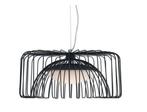 Eco-Light LED-Cougar-Nero hanglamp led 24W 50cm Zwart NIEUW, Nieuw, Ophalen of Verzenden, 75 cm of meer, Modern