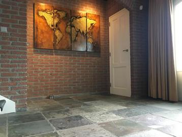 Wereldkaart Wanddecoratie - Uniek Kunstwerk L' paramount beschikbaar voor biedingen