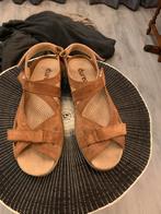 Durea Suède Sandalen Bruin - Maat 40 / 6,5, Kleding | Dames, Schoenen, Ophalen of Verzenden, Zo goed als nieuw, Bruin, Sandalen of Muiltjes