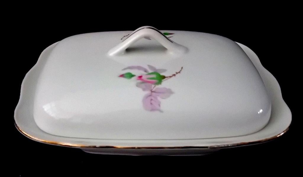 Porseleinen Botervloot, Ophalen of Verzenden