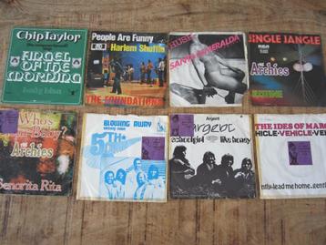 8 singles allerlei oa Chip Taylor en The Archies beschikbaar voor biedingen