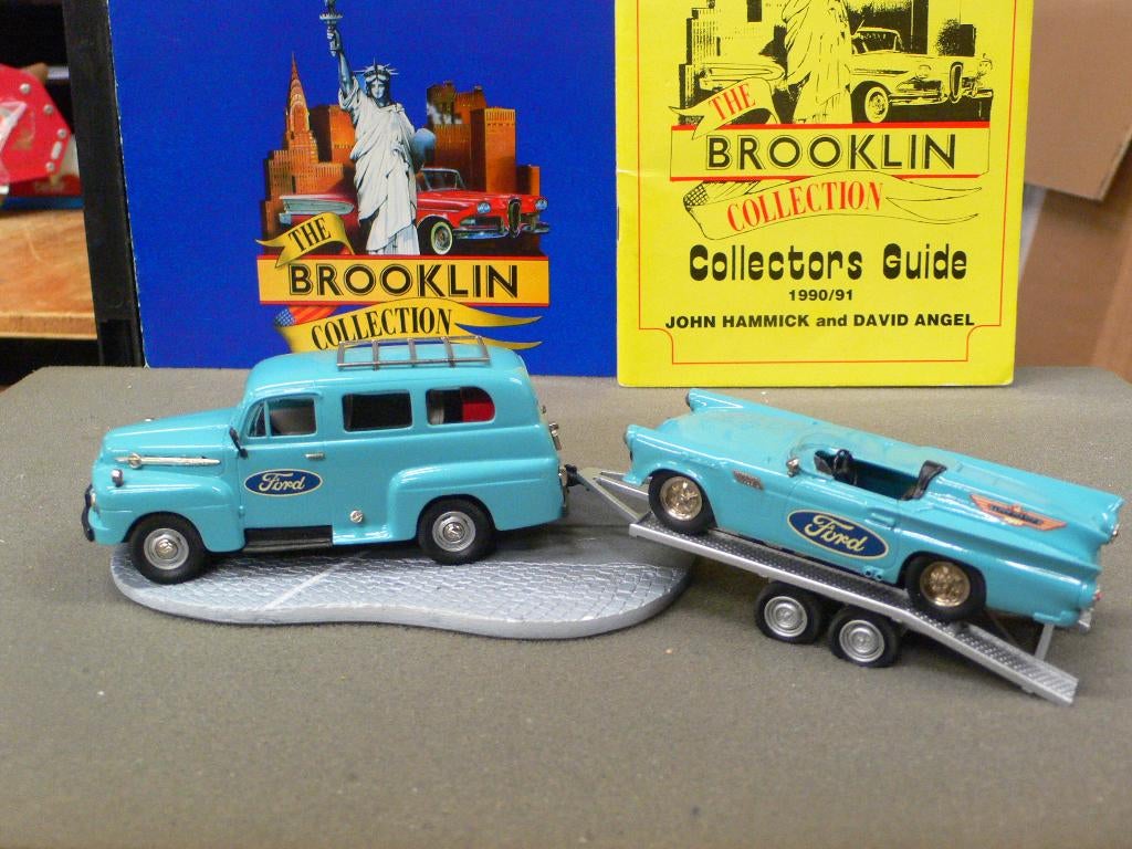 ford thunderbird sportset-brooklin 1/43, Verzenden, Nieuw, Auto, Overige merken