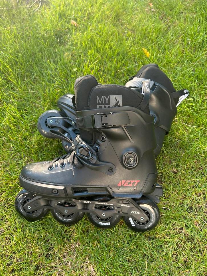 Powerslide NEXT core black 80 #908329 maat 42/43, Sport en Fitness, Skeelers, Nieuw, Inline skates 4 wielen, Powerslide, Dames