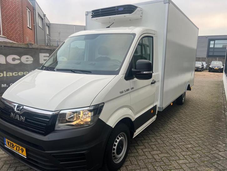 MAN TGE 35 2.0 Lang L4 koelwagen automaat leer180PK, Auto's, Bestelauto's, Bedrijf, Te koop, ABS, Airconditioning, Boordcomputer