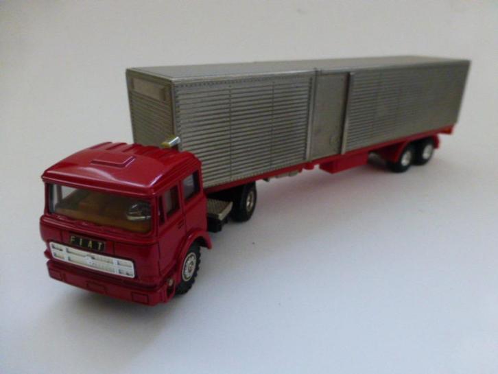Shinsei Mini Power Fiat vrachtwagen schaal 1:64, Hobby en Vrije tijd, Modelauto's | Overige schalen, Zo goed als nieuw, Auto, Ophalen of Verzenden