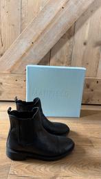Manfield Zwarte Boots - Maat 37, Kleding | Dames, Schoenen, Ophalen of Verzenden, Zo goed als nieuw, Zwart