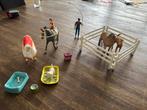 Sleigh paarden setje, Ophalen of Verzenden, Zo goed als nieuw