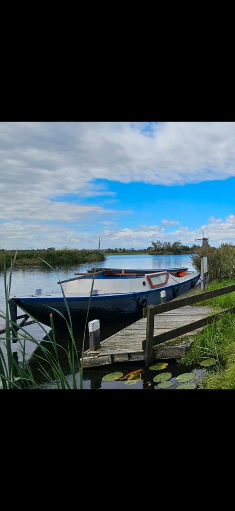 Geklonken opduwer / sleepvlet / sleepboot / sloep / werkboot, Watersport en Boten, Motorboten en Motorjachten, Gebruikt, Staal