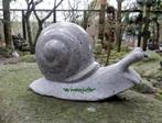 098* Granieten slak (Boven €75 geen verzendkosten), Ophalen of Verzenden, Nieuw, Steen, Dierenbeeld