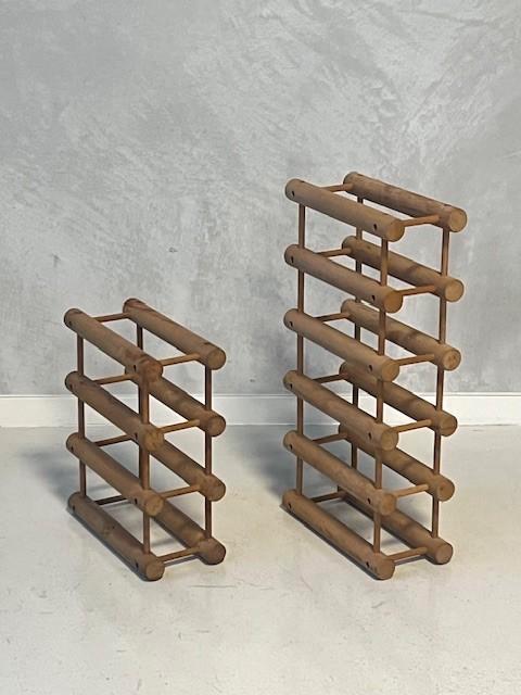 Nissen wijnrekken vintage Deens design jaren 60 wine rack, Huis en Inrichting, Woonaccessoires | Wijnrekken, Gebruikt, Minder dan 50 cm