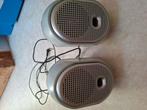 2 Philips speakers, Philips, Gebruikt, Ophalen of Verzenden, Minder dan 60 watt