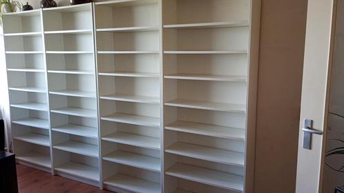 4 Billy boekenkasten 80 cm breed (Gratis), Huis en Inrichting, Kasten | Boekenkasten, Gebruikt, 50 tot 100 cm, 200 cm of meer