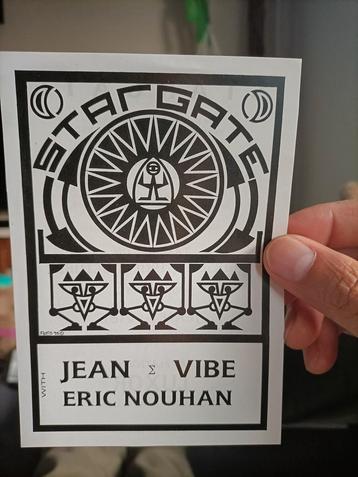Stargate Flyer - Jean & Vibe, Eric Nouhan beschikbaar voor biedingen
