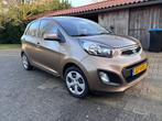 Kia Picanto 1.0 Cvvt 5-DRS 2012 Bruin, Auto's, Voorwielaandrijving, Stof, Bruin, 400 kg