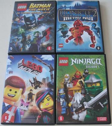 Dvd *** LEGO *** 4 stuks beschikbaar voor biedingen