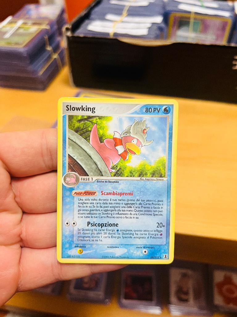Slowking 28/113 Ex Delta Species Pokemon, Verzenden, Zo goed als nieuw, Losse kaart, Foil