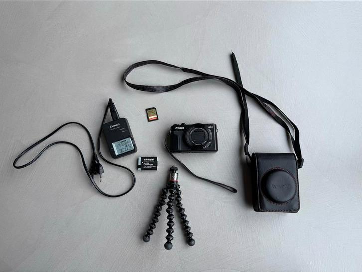 Canon Powershot G7X Mark II - Zo goed als nieuw, Audio, Tv en Foto, Fotocamera's Digitaal, Zo goed als nieuw, Compact, Canon, 4 t/m 7 keer