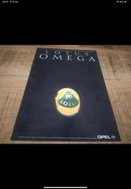 Opel lotus Omega 1989, Boeken, Ophalen of Verzenden, Zo goed als nieuw, Opel