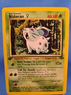 Nidoran  57/64 - Jungle (1st edition), Verzenden, Gebruikt, Losse kaart