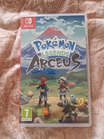 Pokemon Arceus Nintendo Switch spelletje- Zo goed als nieuw beschikbaar voor biedingen