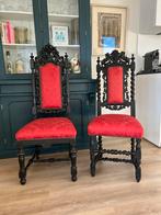Antique hunting chairs (1835-1860), carefully restored, Ophalen
