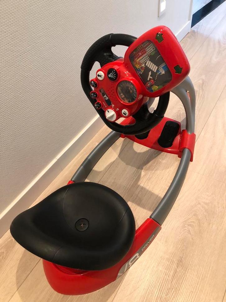 Smoby driver V8, Kinderen en Baby's, Speelgoed | Hobbelfiguren, Gebruikt, Ophalen of Verzenden