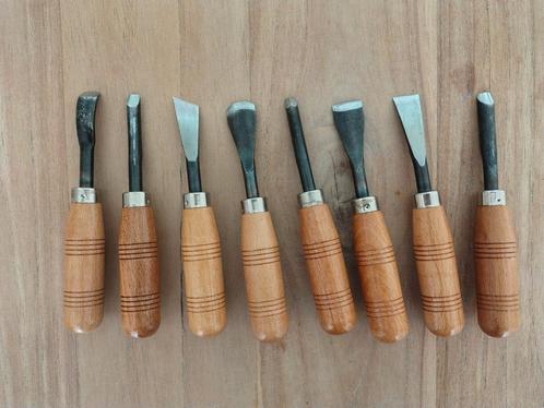 Hout beitels en gutsen, Doe-het-zelf en Verbouw, Gereedschap | Handgereedschap, Gebruikt, Ophalen of Verzenden