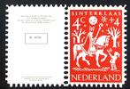 BEDANKKAART SCHOLENACTIE 1961, Postzegels en Munten, Postzegels | Nederland, Ophalen of Verzenden, Na 1940, Gestempeld