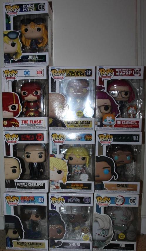 Diverse Funko pop, Verzamelen, Poppetjes en Figuurtjes, Zo goed als nieuw, Verzenden