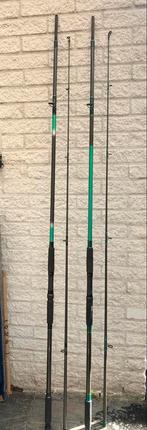 2 Karperhengels Swing Carp 330, Watersport en Boten, Hengelsport | Algemeen, Ophalen, Gebruikt, Complete hengel