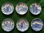 Engels blauw Enoch Wedgwood Royal Homes schoteltjes, Antiek en Kunst, Antiek | Servies los, Ophalen