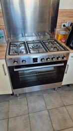 Etna Gas/elektro fornuis (90 cm) - FG190RVS, Witgoed en Apparatuur, Fornuizen, Ophalen, 60 cm of meer, Zo goed als nieuw, Gas