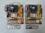 2x Asus P5KPL-CM + Intel Core 2 Duo E8400, Computers en Software, Moederborden, Gebruikt, DDR2, ATX, Intel