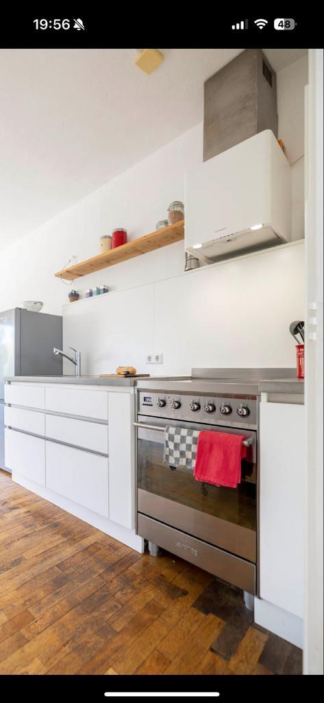 Complete Keuken met Smeg Fornuis, Huis en Inrichting, Keuken | Complete keukens, Gebruikt, Enkelwandige keuken, Overige materialen