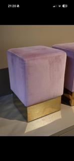 Leuke poefjes, Huis en Inrichting, Banken | Voetenbanken en Poefen, Overige materialen, Minder dan 50 cm, Gebruikt, Vierkant