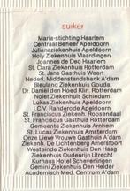 Rietveld - St. Jans Gasthuis Weert - Apeldoorn Roosendaal, Verzamelen, Ophalen of Verzenden