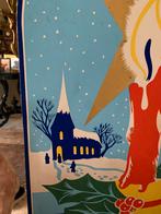 #kerst reclame plaat kerst winkel, Gebruikt, T, Ophalen of Verzenden, N