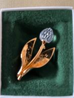 broche, Met kristal, 4 tot 7 cm, Geel, Nieuw