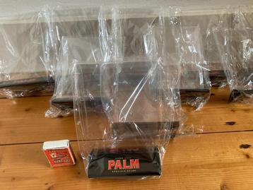 10 Palm bier kunststof display A6 nieuw in cellofaan plastic beschikbaar voor biedingen