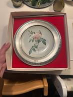 WMF Jahresteller 1978/1979 – Redouté roos – genummerd, Ophalen of Verzenden