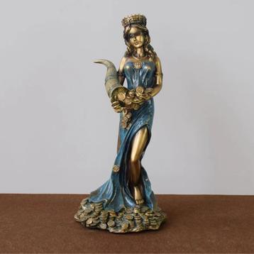 Fortuna Romeinse God Beeld Religie Beeldje Mythologie beschikbaar voor biedingen