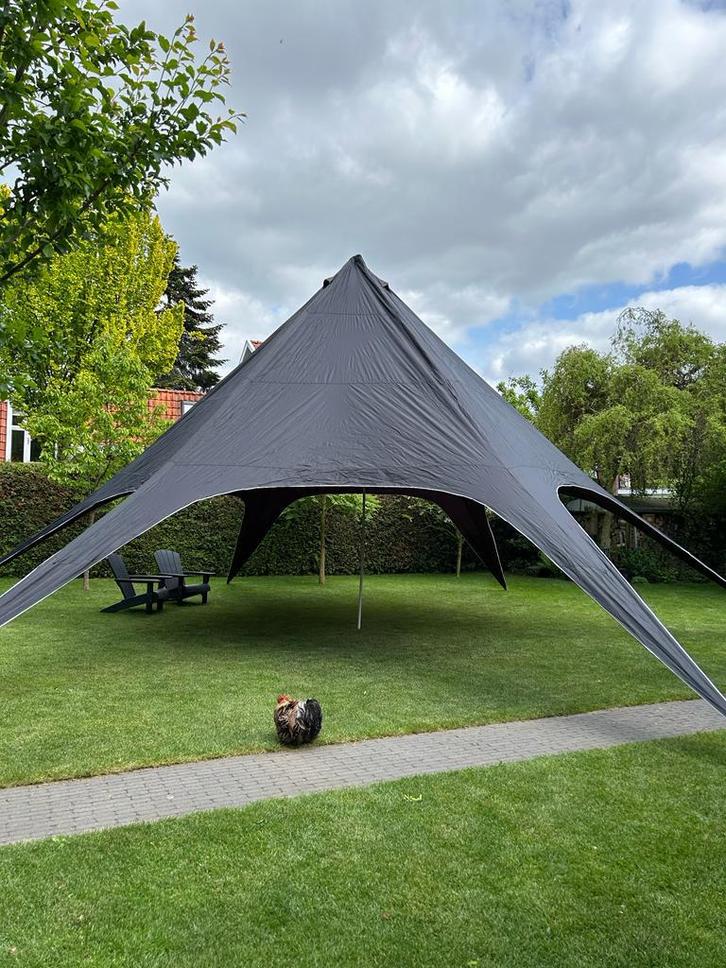 Stertent Te Huur 13,6 x 13,6M, Tuin en Terras, Partytenten, Zo goed als nieuw, Ophalen of Verzenden