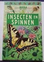Megaboek: insecten en spinnen. Let op: Mega = 38x58 cm, Verzenden