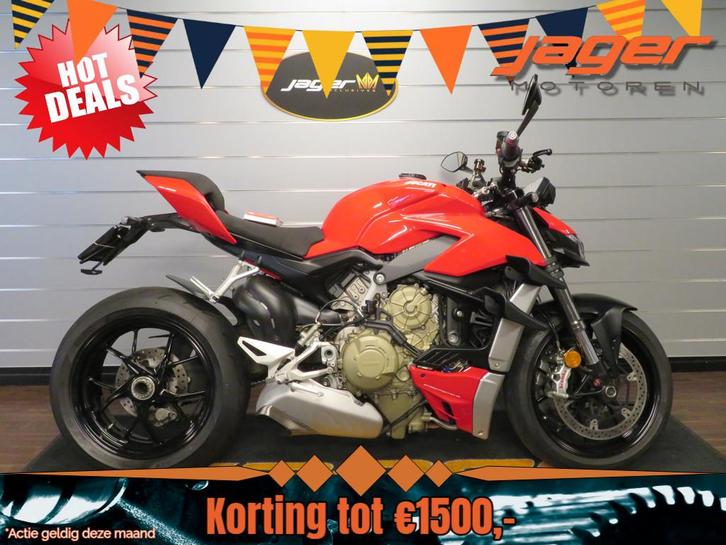 Ducati STREETFIGHTER V4 NIEUWSTAAT! (bj 2020), Motoren, Motoren | Ducati, Bedrijf, Naked bike