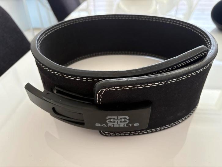 Barbelts Halterriem - Zo goed als nieuw! MAAT M, Sport en Fitness, Fitnessmaterialen, Zo goed als nieuw, Halterriem, Rug, Ophalen of Verzenden