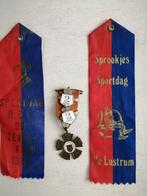 Medailles avondvierdaagse + sportdag vaantjes  1988, Postzegels en Munten, Penningen en Medailles, Overige materialen, Ophalen of Verzenden