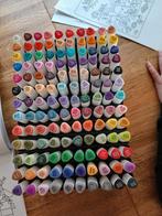 130 aquamarkers, Hobby en Vrije tijd, Ophalen of Verzenden, Zo goed als nieuw, Potlood of Stift